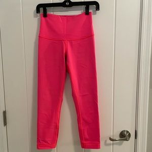 Lululemon Wunder Under Luon Crop